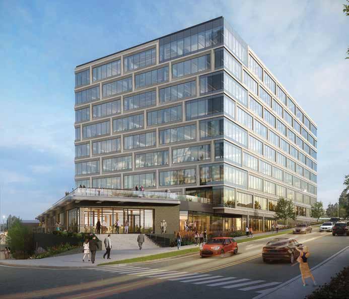 NEW DEVELOPMENTS PEABODY PLAZA AT ROLLING MILL HILL 35 OPENING JULY 2020 280,000 SF on 9 floors with below grade garage 31,000 SF floors very