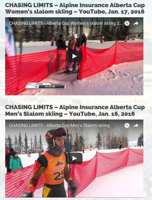 Alberta Alpine Sharing Our Stories Thank you Shaw