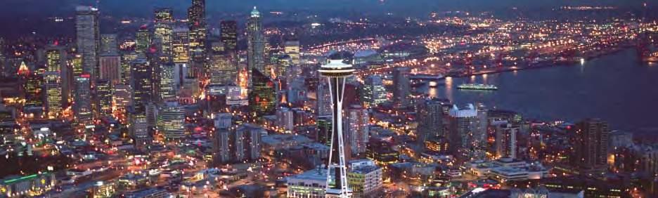 Center City Seattle had more than 25 million tourists, entertain ments seekers, conventioneers and sports event