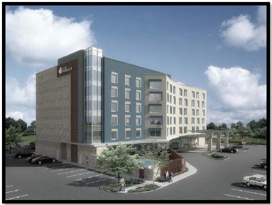 Frisco Hotel Indigo Developer: Dabu Hotels, LLC SWC Avenue of the Stars & Seei Circle 6-story