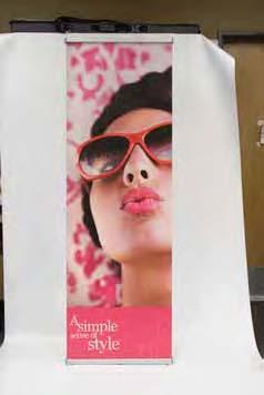 Banner Stand Bag (Included) Size: 44" x 5.