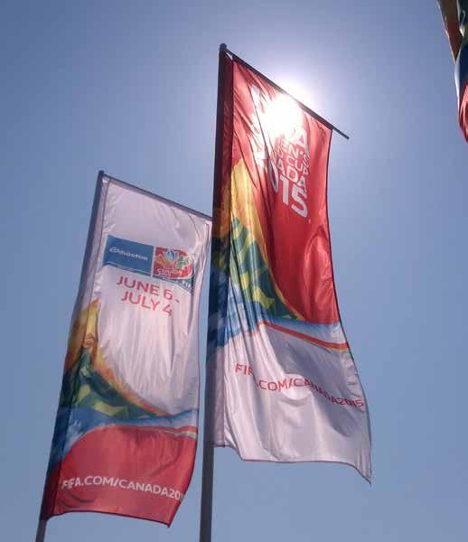 Roto-top flags are a marketing staple for any type of event or for