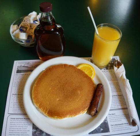 Outside food is not permitted inside the pancake house. Little Bear Meal Combo $7.