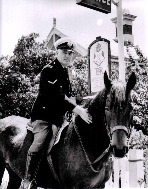 Mounted Counstable McColl, Buninyong Police Station, circa 1960 (Photo from Buninyong and District Historical Society Collection) COMING EVENTS Buninyong Farmers Market