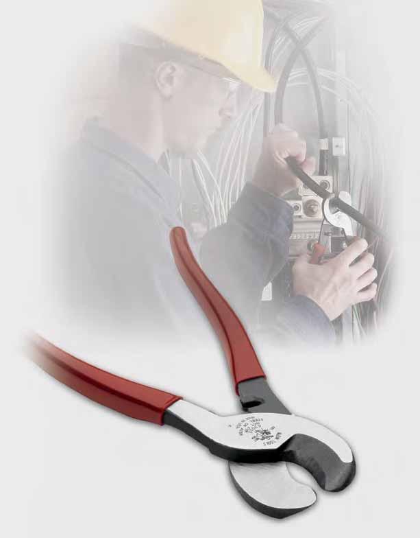 E Y E P R O T E C T I O N Cable & Bolt Cutters 5 7 MCable & Bolt Cutters W E A R Klein exceeds the highest of standards to create superior cable and bolt cutters, offering