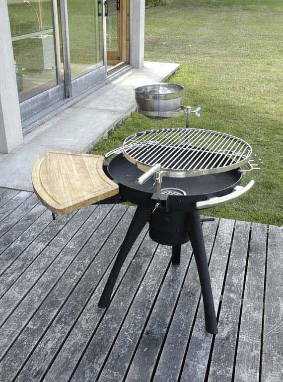 09 Space Grill 600 all 304 grade stainless adjustable cooking grill and