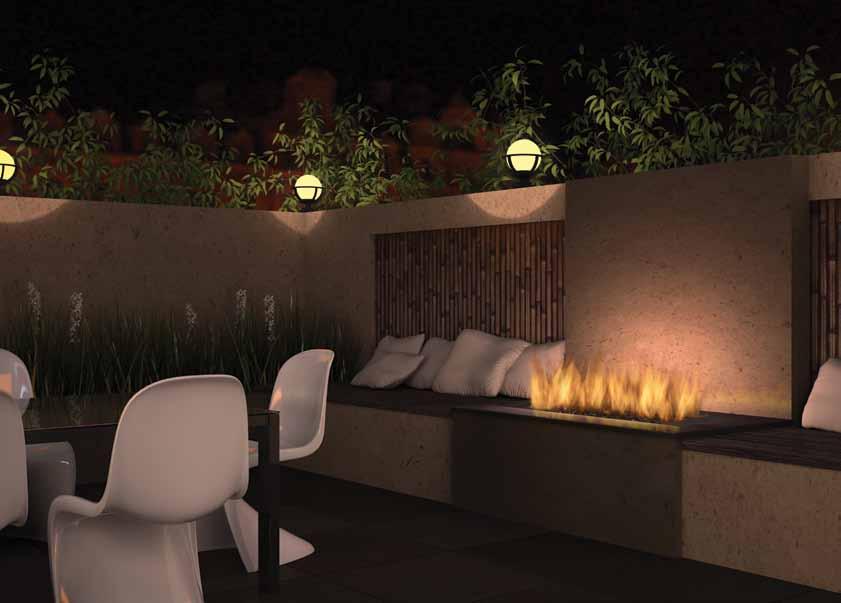 Regency Plateau PTO30 Outdoor Gas Fireplace for Custom Applications The Ultimate Customized Firespace For custom applications, the Regency Plateau outdoor gas fireplace brings you the design