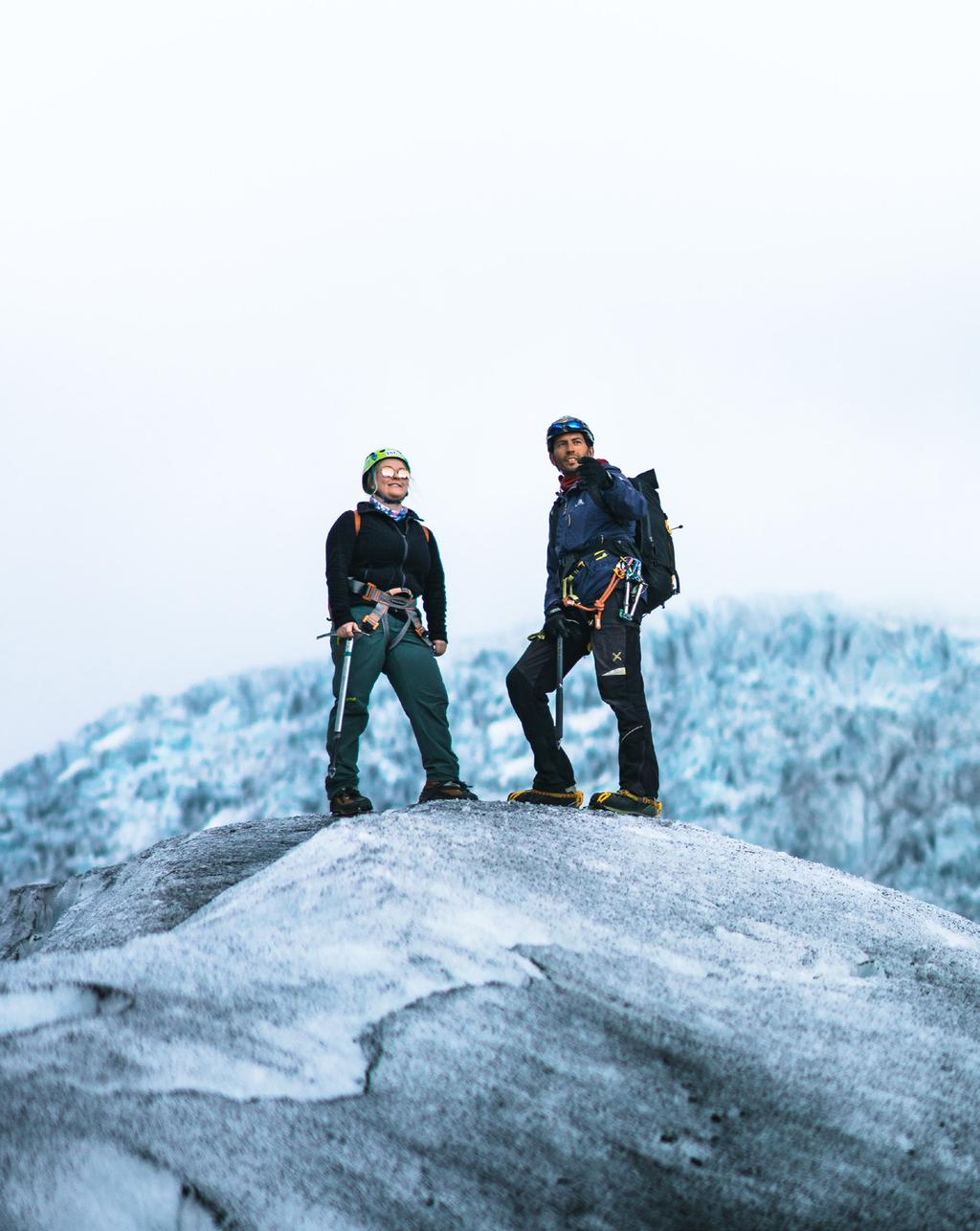 GLACIER ADVENTURES GLACIER HIKING ADVENTURE IN SKAFTAFELL 5-hour glacier expedition Prepare yourself for an unforgettable and frozen adventure for a full 5 hours from Skaftafell National Park.