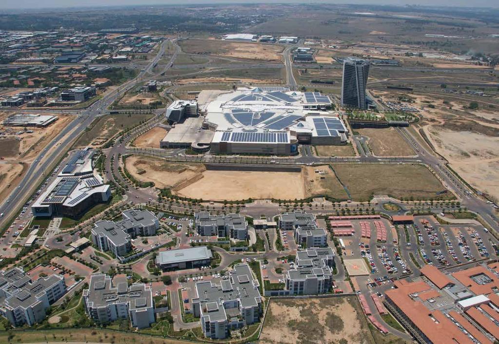 Waterfall City LP 10 Allandale and Waterfall Drive 685,000 m 2 development Site area 882,000 m 2 Development rights Opportunity Direct accessibility to Mall of Africa Direct visibility onto Allandale
