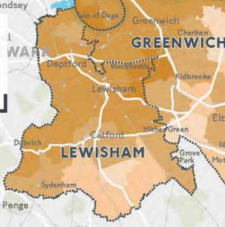 residents of Lewisham; however, not all residents