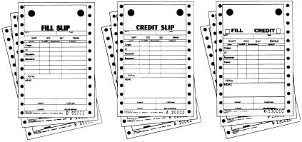 Casino Operations Definitions Credit slip a form that states the amount of the excess chips at each gaming table at the end of a shift.