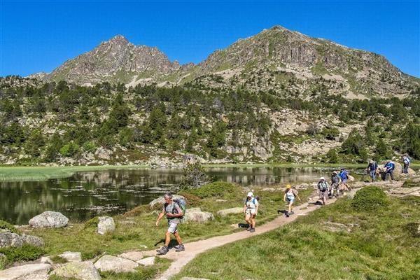 As we descend there are three further lakes in beautiful scenery as well as the Estanys de Fontargent. 20km; +900m/-1000m; 7 hours.