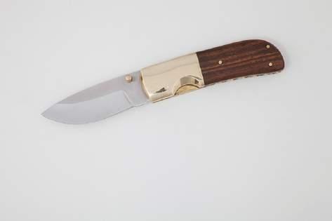 $153.60 Stainless Steel Kissaki 90mm / 3 1/2 Samurai Point Folding Knife + sheath Packaging: