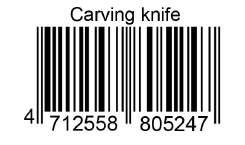 Knife Makes easy work of crusty bread Code: 503