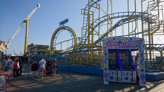 even an amusement park with roller coasters