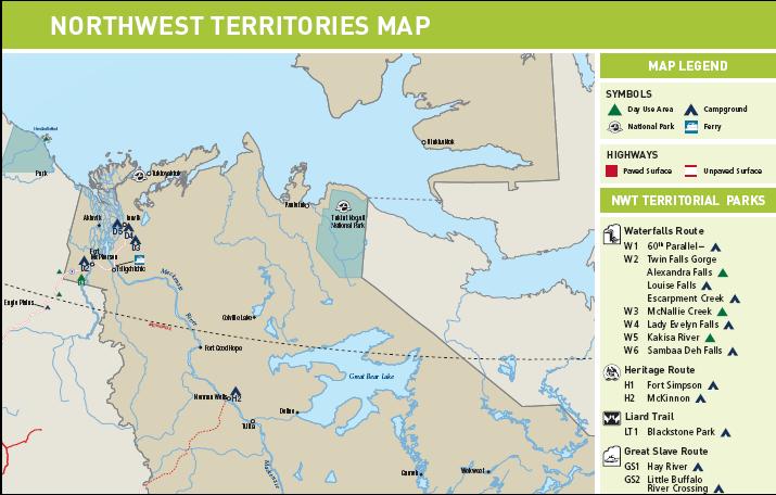 Appendix: NWT Map Territorial Parks 2009/10 Park