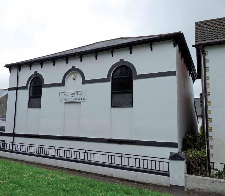 Kingdom Hall of Jehovah s Witnesses This grade II listed building, situated in St Mellons was originally built as a Soar Welsh Independent Chapel c