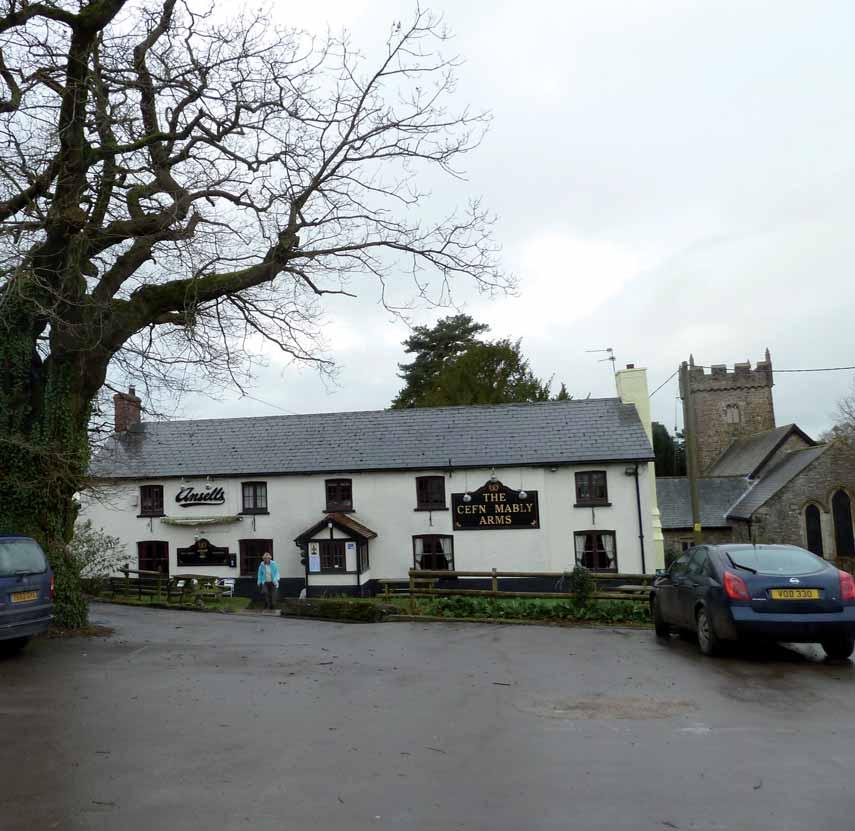 The Cefn Mably Arms Nestled in the countryside between Cardiff and Newport, this traditional old country pub has a loyal following of customers from all over Wales.