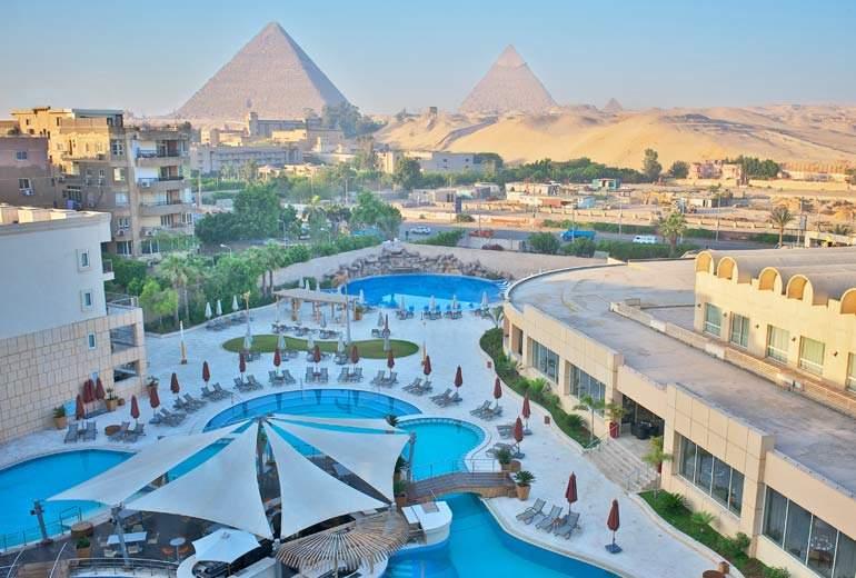 Day 2 Cairo This morning after breakfast you ll see some of the world s most iconic sights the Pyramids of Giza and the Sphinx.