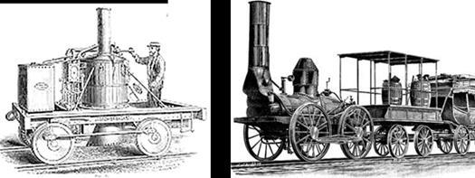 RAILROAD HISTORY By: Don Watson NCR HISTORY THE CABOOSE The steam railroad began in England in the 1820's in the days of the horse and carriage, and it was a new form of transportation.
