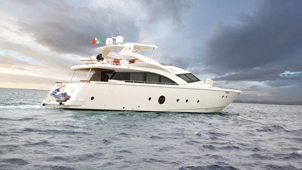 QUESTA e VITA A stunning Aicon 75 Fly luxury motor yacht,