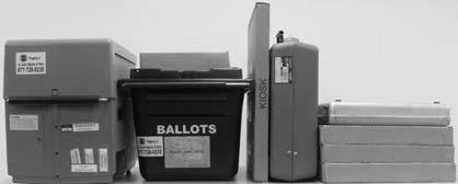 Closing Closing Duties Do not begin packing the NVC supplies unɵl the last voter has voted. You should finish packing-up no later than 9:30 p.m.
