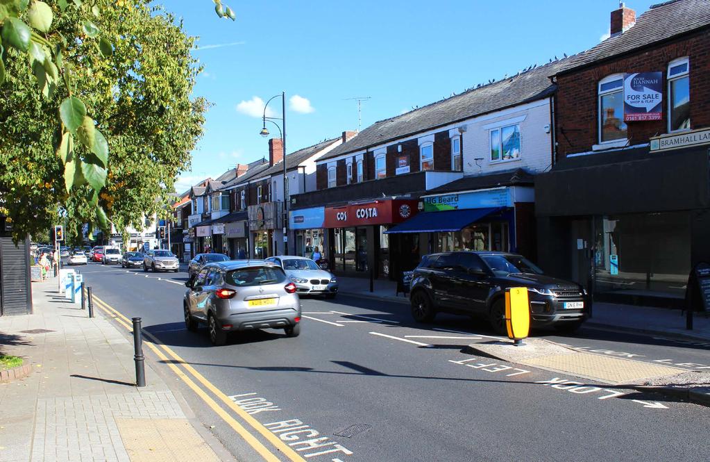 DEMOGRAPHICS Bramhall has a residential population of 34,993 people, with an estimated catchment of 1.