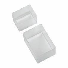 Inserts Inserts BA7 BA8 Transparent, loose compartment dividers for individual interior layouts resistant to oils, acids and alkalis made from unbreakable polypropylene Inserts for PSC 80 BA8-1