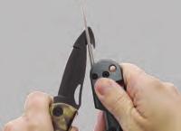 3 in Sharpening Serrations Tapered for serrations THE ULTIMATE IN PORTABLE SHARPENING