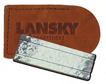 PORTABLE sharpeners ARKANSAS POCKET STONE STOCK: LSAPS 1" x 3" 200-350 grit, washita stone V-grooves for