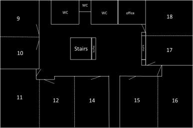 The Conference Centre capacity chart 2nd floor L B H m2 Theatre U-shape Carre School Cabaret (5) 9 6.9 6.4 3.0 44 53 14 22 25 32 10 6.9 5.9 3.0 41 48 14 20 23 29 9+10 6.9 12.3 3.