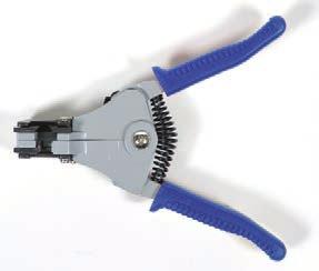 WIRE STRIPPING PLIERS Ideal for the fast and clean removal of cable insulation