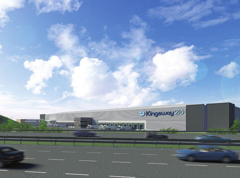 STRATEGICALLY DESIGNED 216,410 SQ FT WAREHOUSE & OFFICES A 216,410 sq ft speculative development currently under