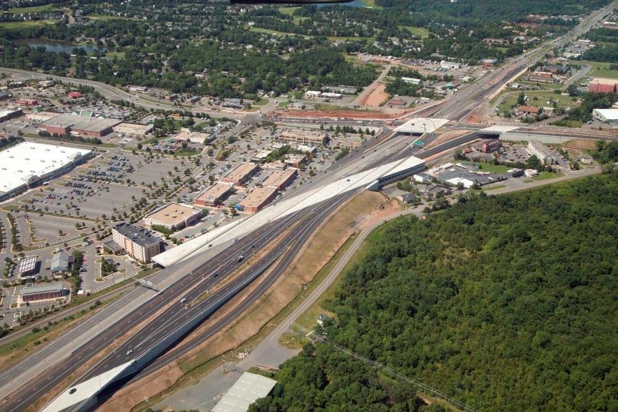Projects Recently Completed Route 29 Interchange at Linton Hall Road Grade separation of