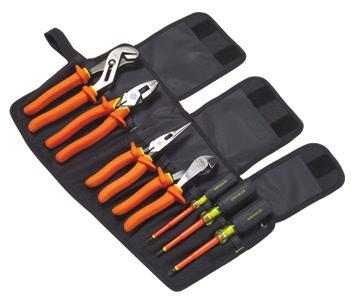 High Leverage Side-Cutting Pliers, 1/4 x 4 Heavy-Duty Slotted Screwdriver, Cabinet Tip, #2 x 4
