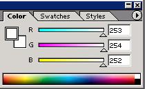 Paleta boja Promjena modela boja 97 Swatches Promjena sustava boja Mogućnost dodavanja boje u paletu