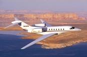 Chicago Cost per 25 hours: Coming Soon Gulfstream 200 ** The world s first super mid-size jet Flight range: 4,035 miles Cruising speed (max.