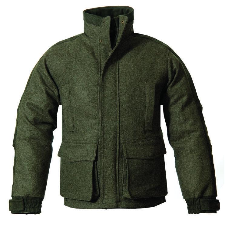 SUITS & JACKETS HIMALAYA LODEN JACKET This jacket is made out of genuine Austrian loden. The composition is 90% wool availabel as suit trouser page 21 and 10% polyamide and weights 600 gram.