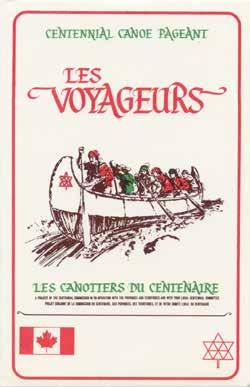 The Voyageur Canoe Pageant saw teams of six men in fur-trade era costume and canoes traverse over 5,600 km from Rocky Mountain House, Alberta, to Expo 67 in Montreal, Quebec.
