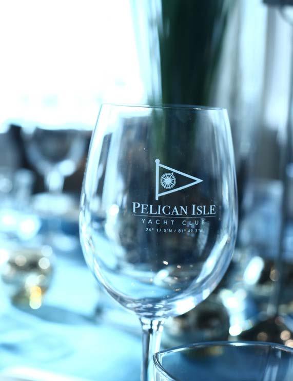 Dining is as much a part of the Yacht Club as a day on the water! Dining at Pelican Isle Yacht Club has long been a memorable experience.