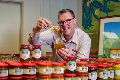 New honey trial starts at Wirrabara: BUZZING OPPORTUNITY: Spring Gully Foods managing director Kevin Webb is excited for the company's Manuka honey trial, which will start this year.