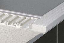 STAIR PROFILES 37 BLANKE S TEPLINE Te BL ANKE S TEPLINE is a ig-qualit y profile made for protecting stair edges.