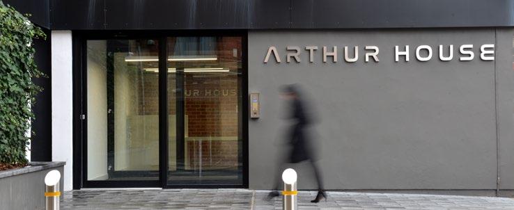 INTRODUCTION ARTHUR HOUSE is embracing its prominent location