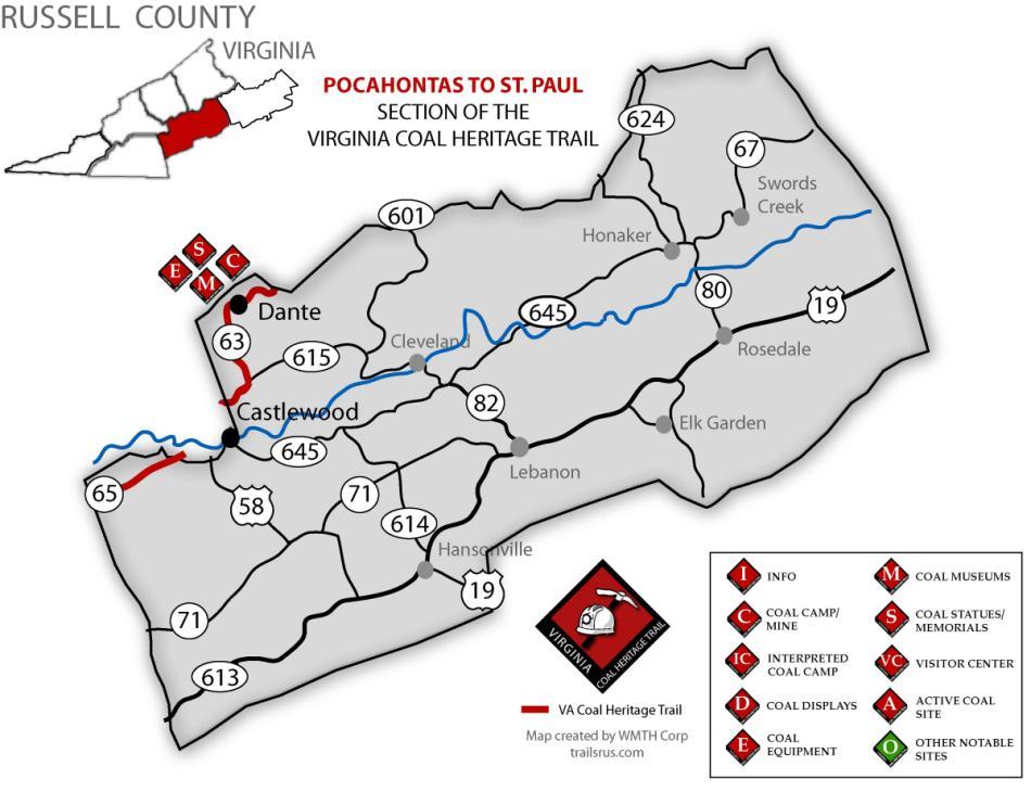 as well as Blackmore s and Cowan s Forts on the Clinch River during Lord Dunmore s War in 1774.
