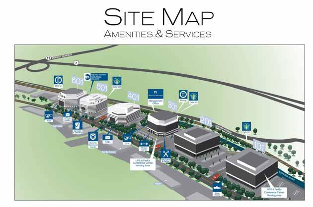 SITE MAP Café and Catering Conference Room Fed Ex Drop Box LEED EB Certified Maintenance Office Starbucks Café Vending Café and Catering Conference Room Fed Ex Drop Box UPS Drop Box ATM Café and