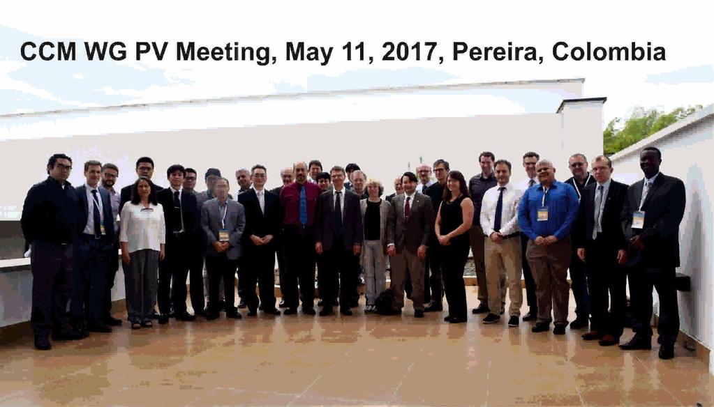 : Report to CCM 2017 CCM WG PV Karl Jousten, PTB Content of presentation 1. Newly formed group ToR 2. Membership 3.