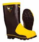 and plate - CE class 3 Chainsaw resistant - Natural rubber boot with cotton canvas lining - Nitrile oil, chemical and slip