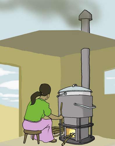 How can we get rid of the smoke in the kitchen? The best way to remove smoke from the kitchen is to use a chimney.