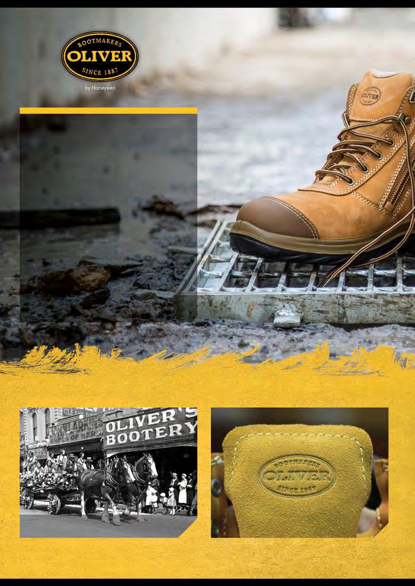 A PROUD TRADITION - FOUNDED 1887 Oliver Footwear, Australia s leading Safety Footwear Manufacturer owes its origins to gold mining in the Victorian provincial city of Ballarat.