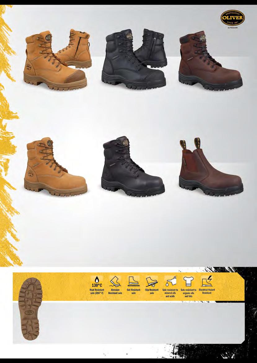 AT45 SERIES 45-632Z 150MM WHEAT ZIP SIDED BOOT Water resistant nubuck leather Full lining and comfort footbed infused with Fully non-metallic Convenient side zip EXTRA FEATURES: Sizes: 5-14, 6½ - 10½